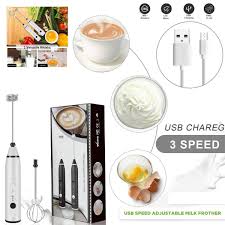 2 in 1 Electric Rechargeable Coffee Beater