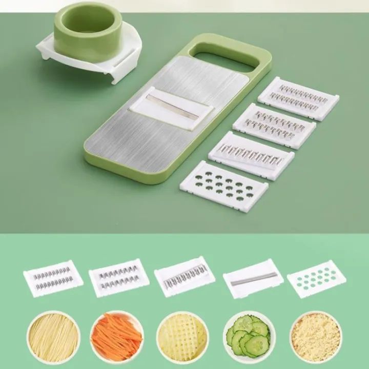 5 In 1 Multifunction Vegetable Cutter and Vegetable Slicer